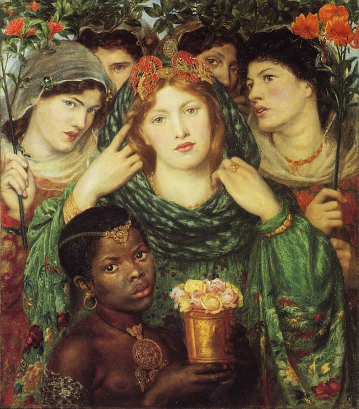 The Beloved or The Bride, Dante Gabriel Rossetti, between 1865 and 1866