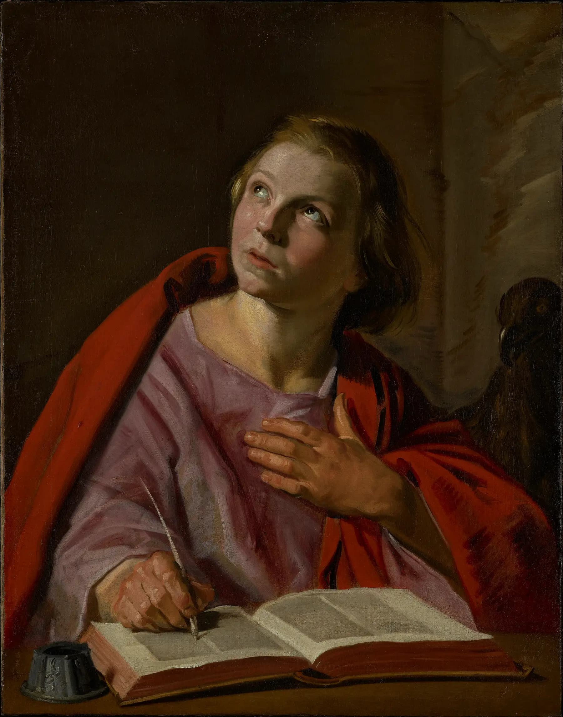 Saint John the Evangelist, Frans Hals, about 1625 to 1628, J. Paul Getty Museum