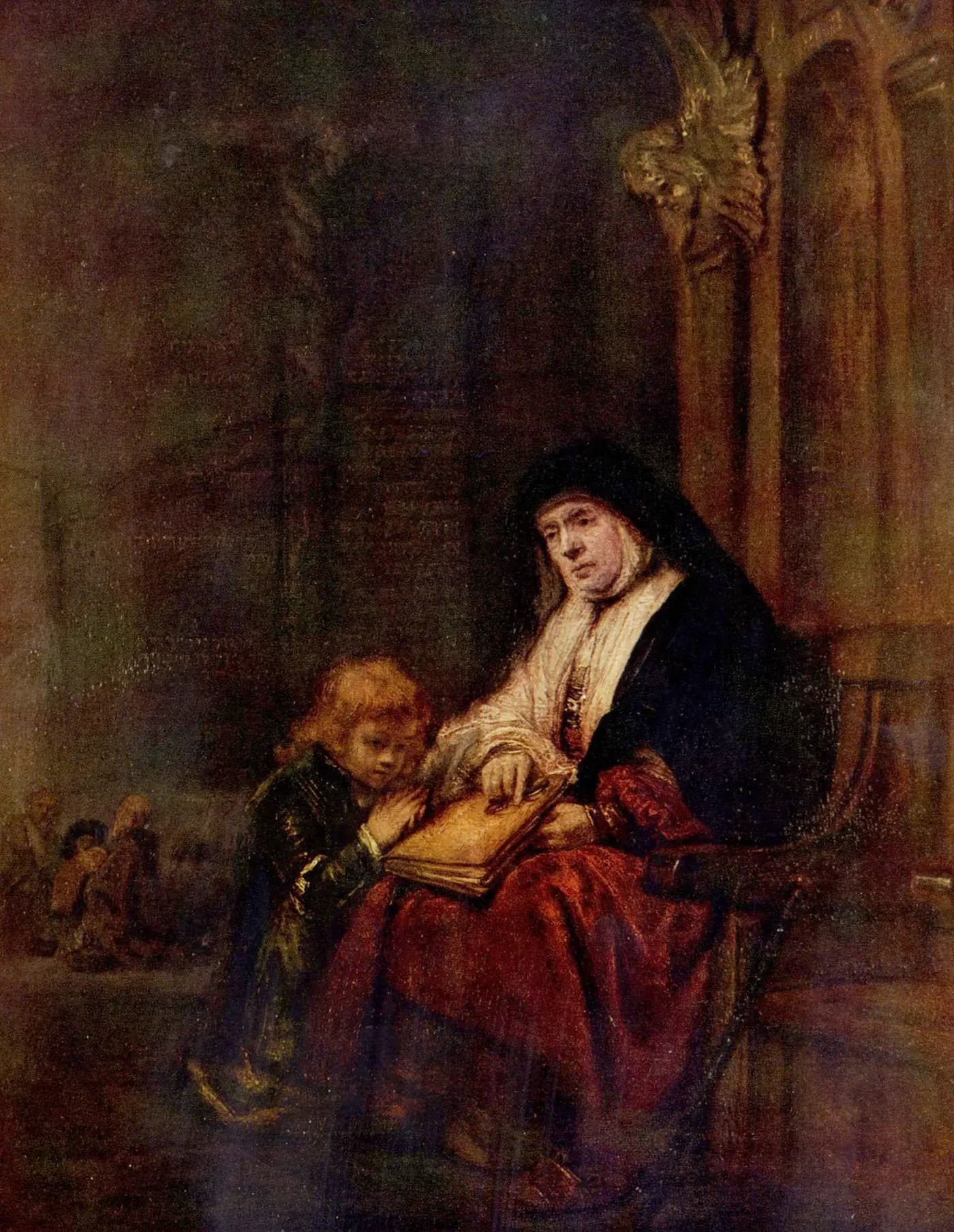 Saint Timothy in the Temple, Willem Drost, 1648