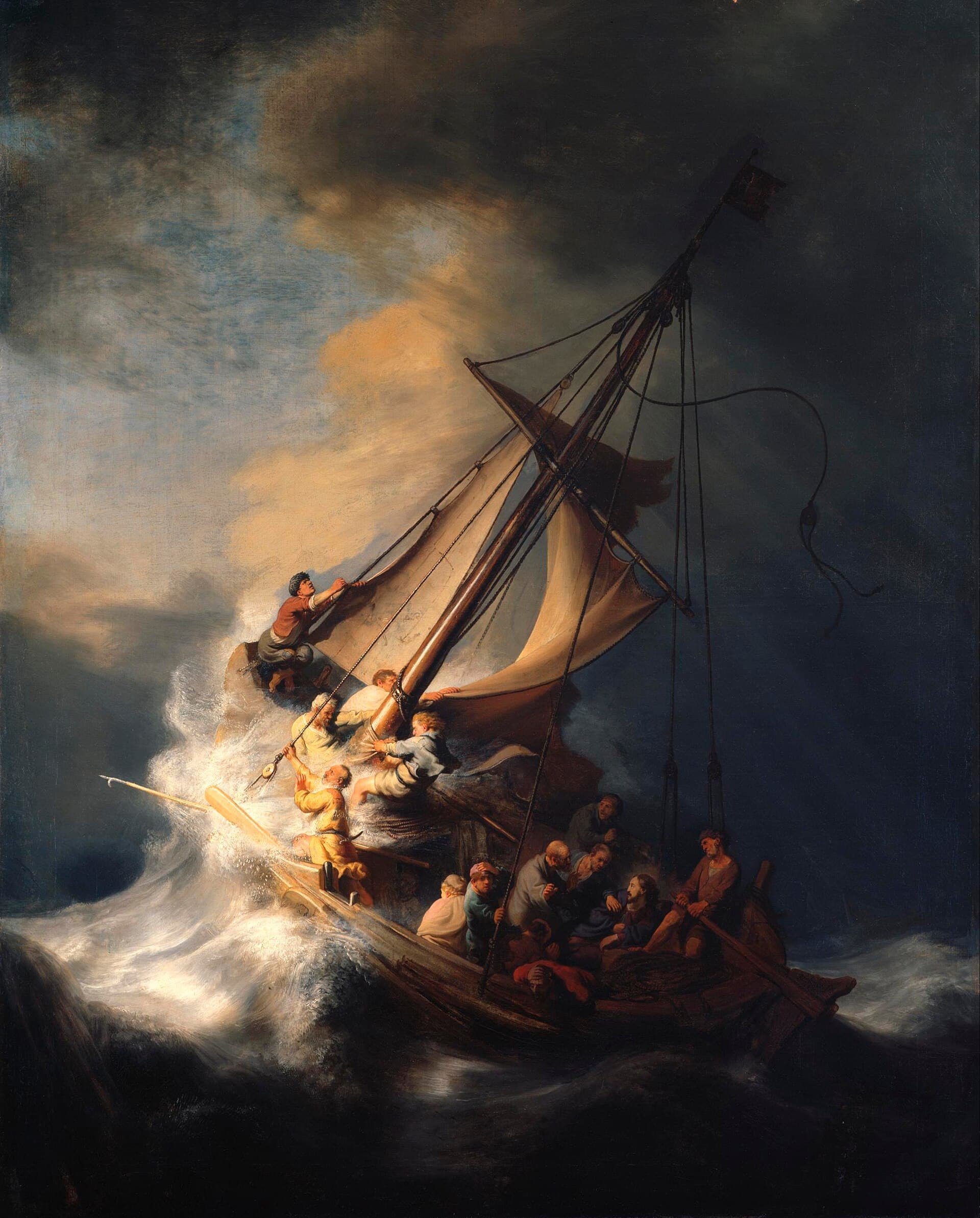 Christ in the Storm on the Sea of Galilee (Rembrandt)
