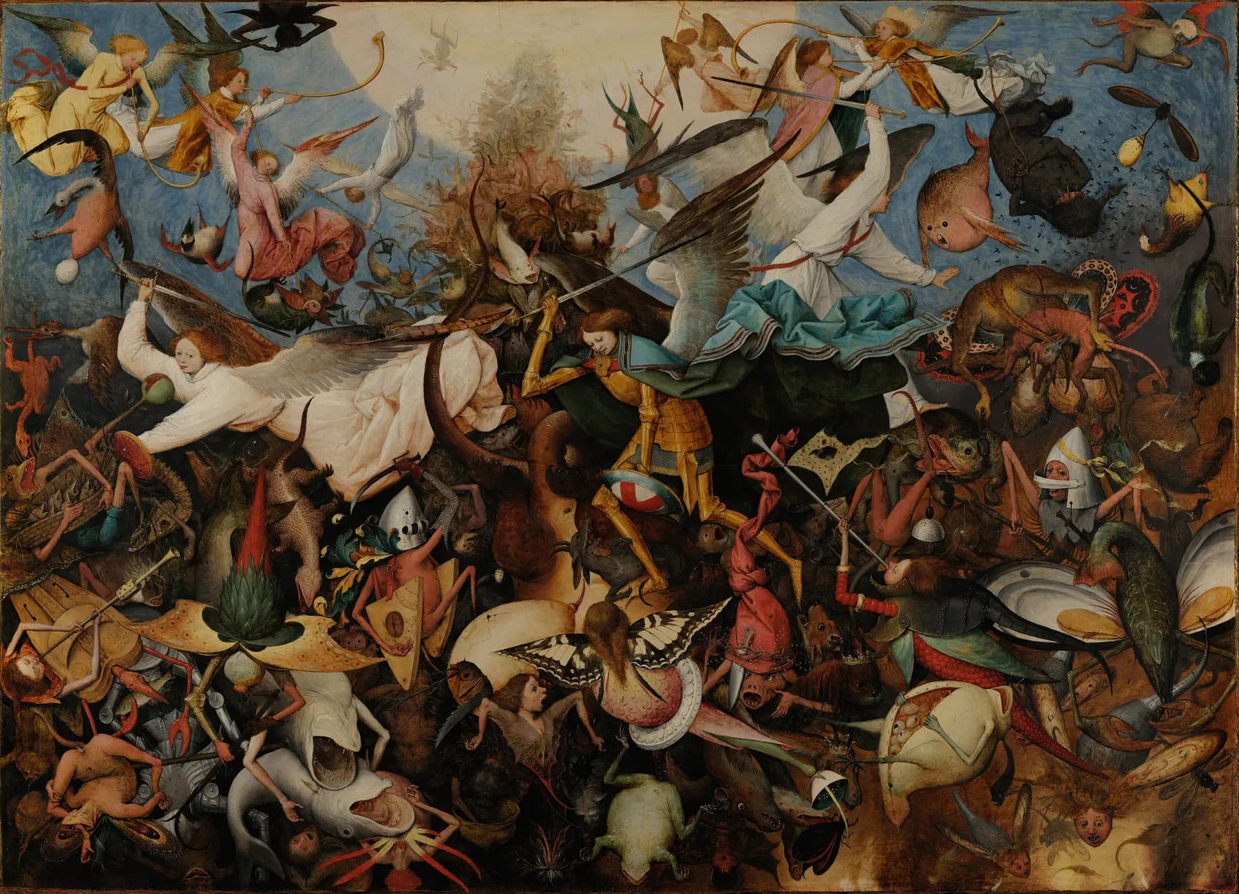 The Fall of the Rebel Angels, Pieter Brueghel the Elder, 1562
