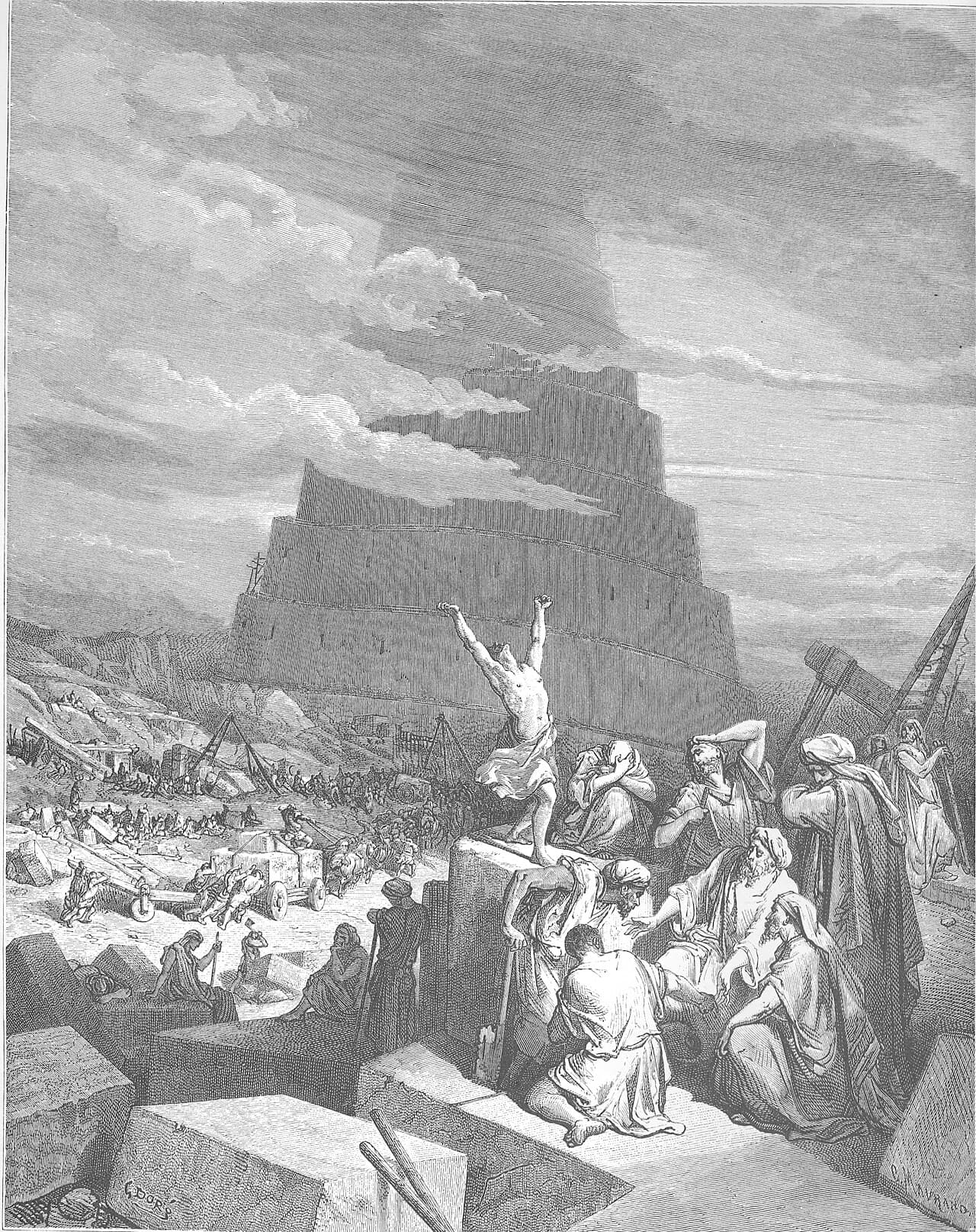 The Tower of Babel, Genesis 11:1-9