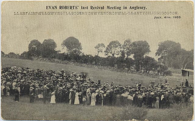 Evan Roberts's last revival meeting