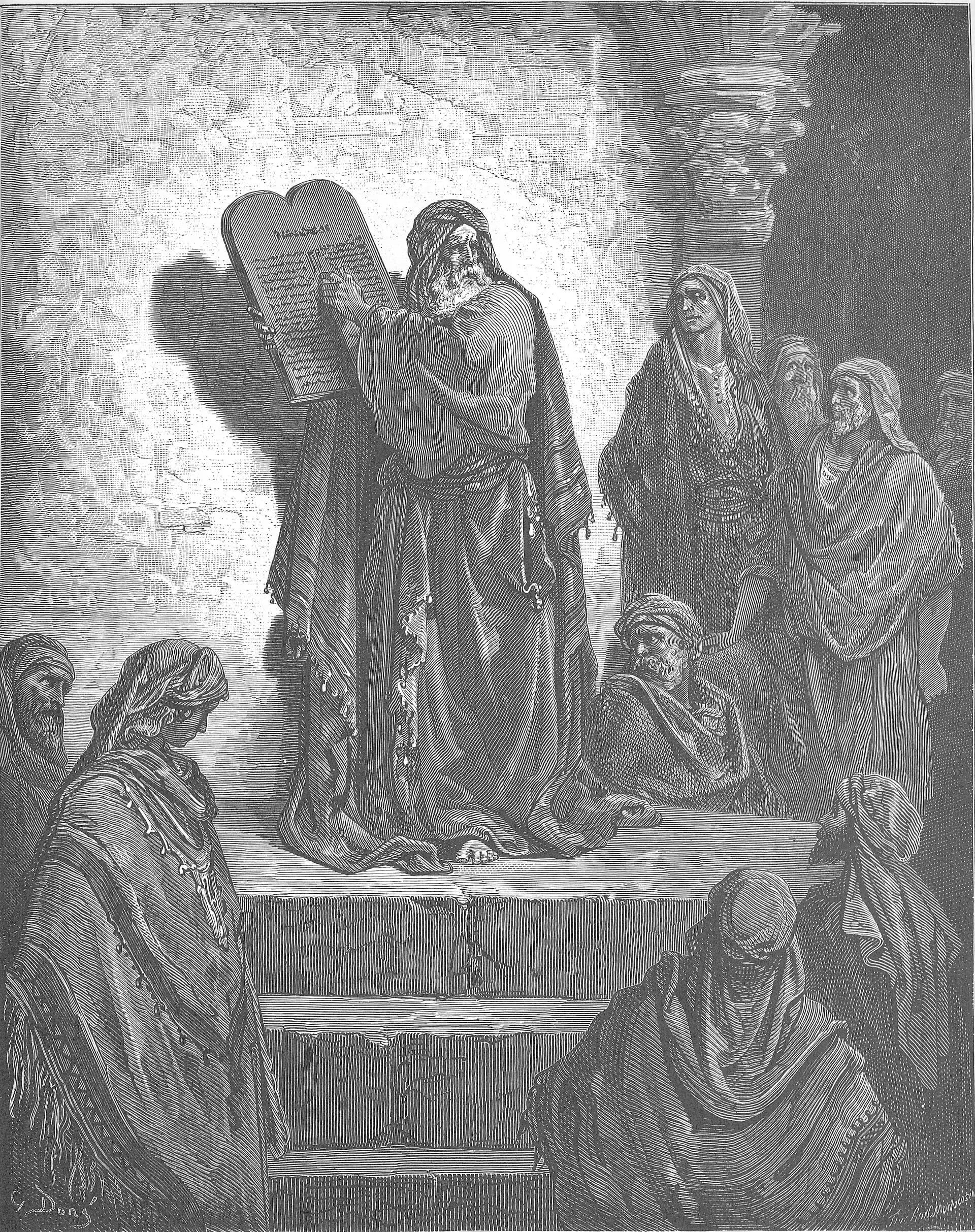 Ezra Reads the Law to the People