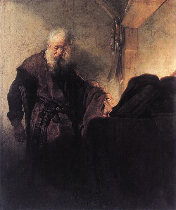 Rembrandt van Rijn, The Apostle Paul, c. 1657