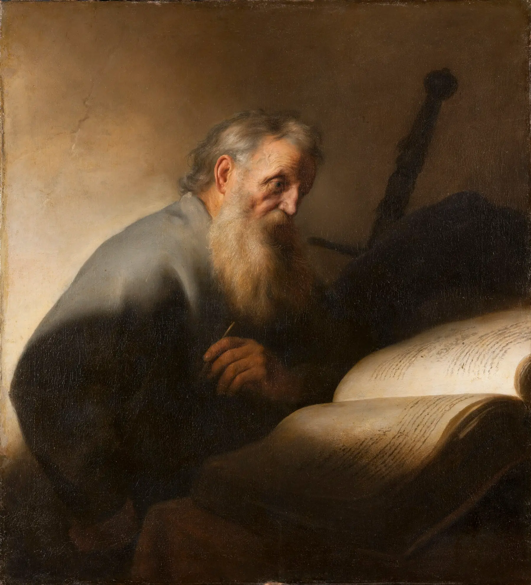 Apostle Paul, Jan Lievens, 1627, Nationalmuseum. Public domain.
