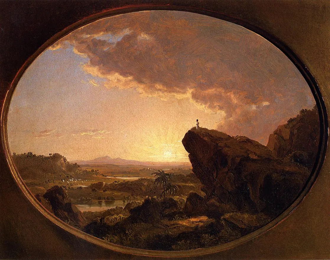 Moses Viewing the Promised Land, Frederic Edwin Church, 1846. Public domain.