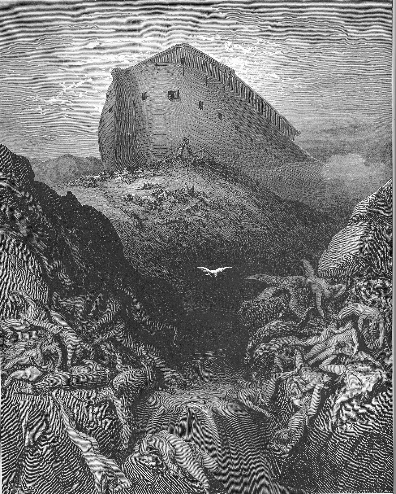 A Dove Is Sent Forth from the Ark
