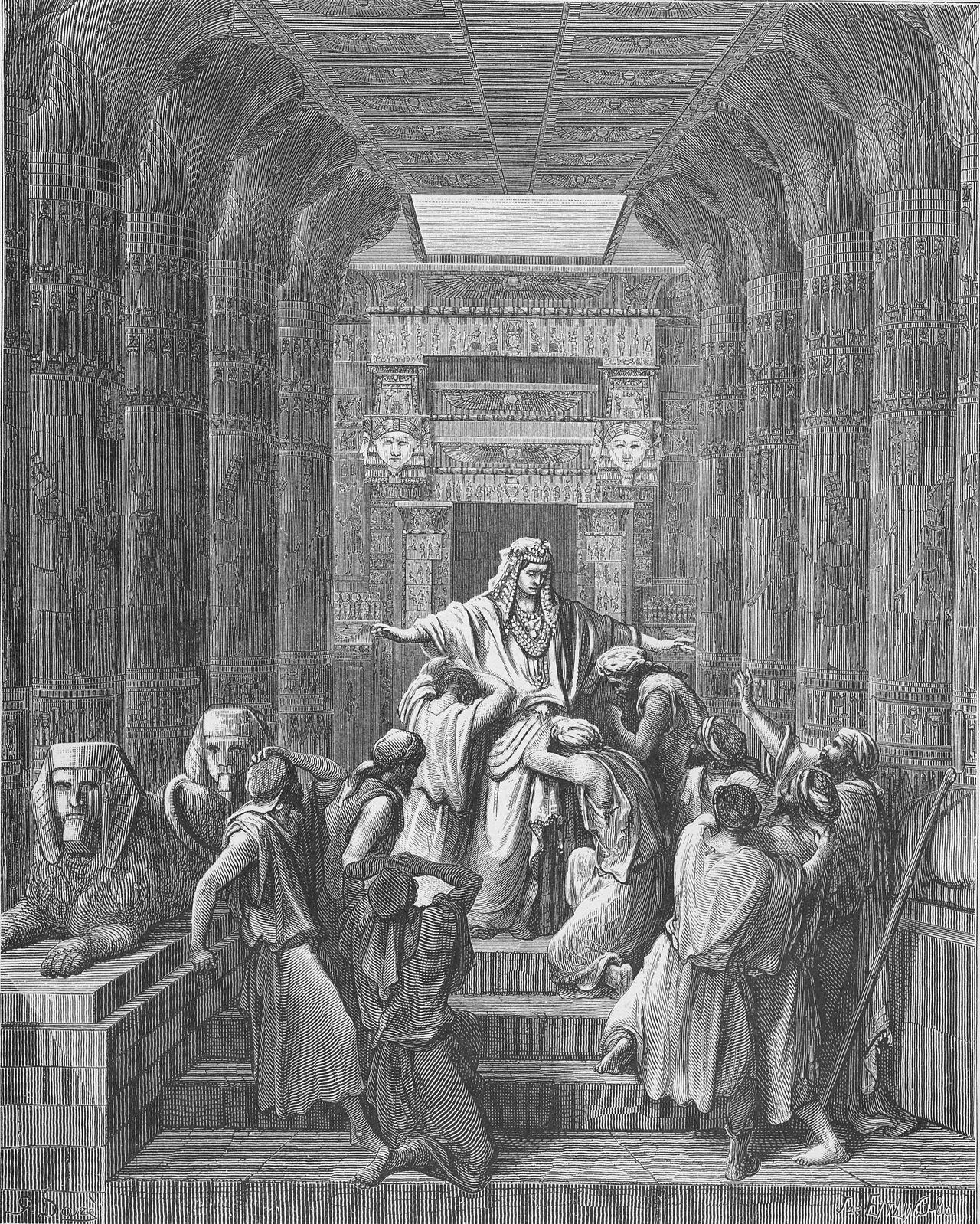 The moment of Genesis 45:1 to 45:4. The room is being cleared, the brothers are still on their feet in front of the ruler of Egypt, and he is telling them who he is.