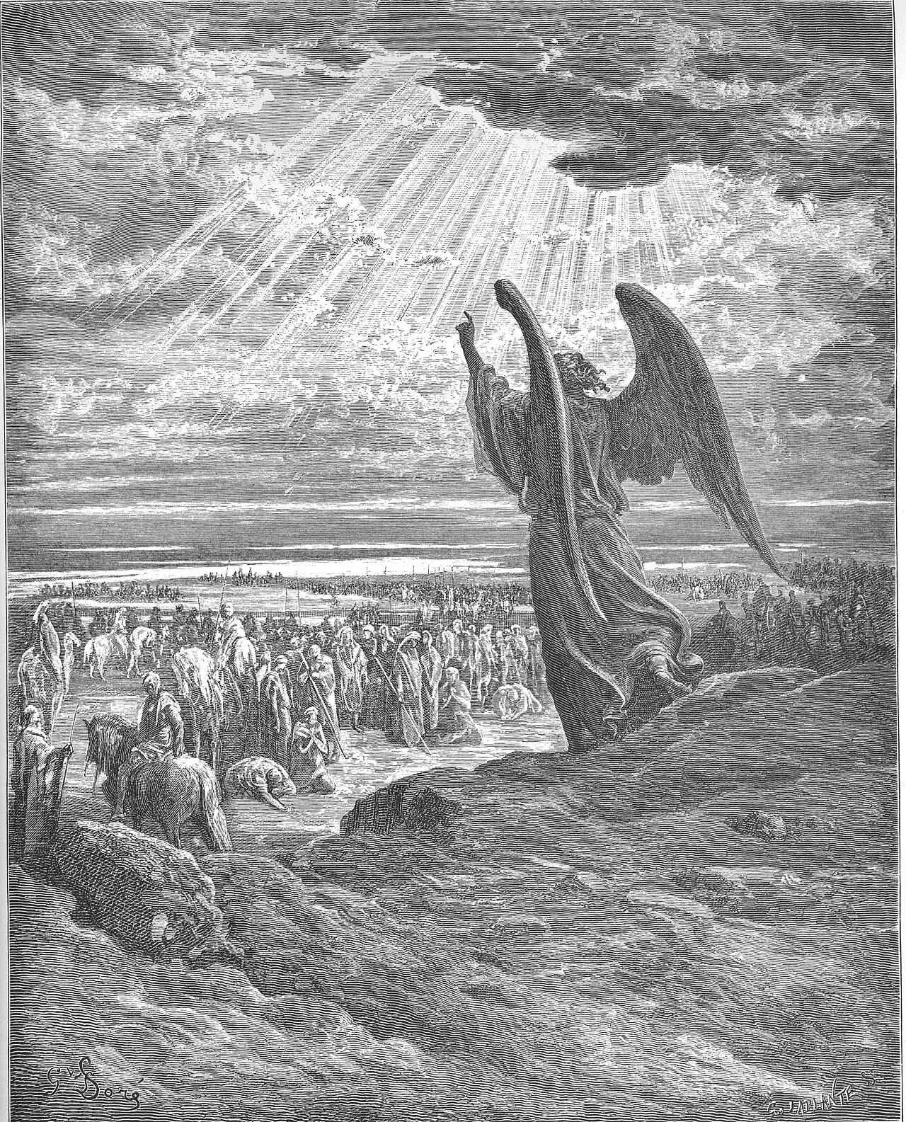 An Angel Appears to the Israelites