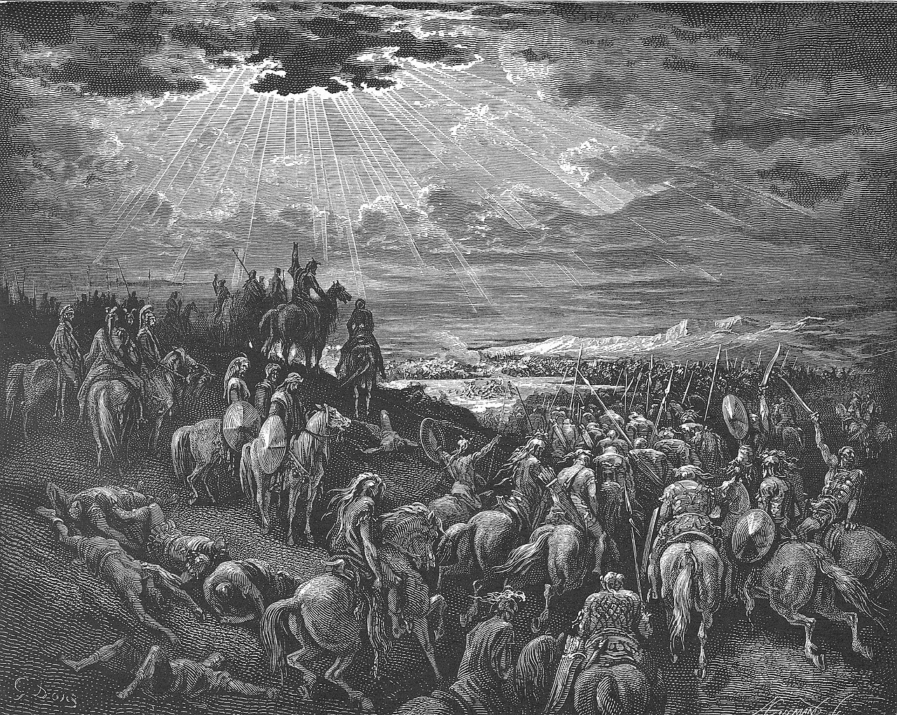 Joshua Commands the Sun to Stand Still — Gustave Doré