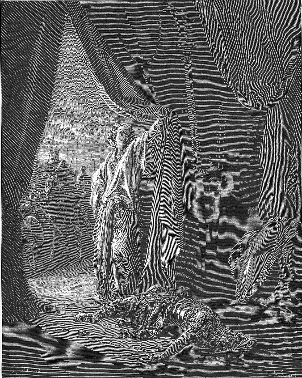 Jael Kills Sisera — Gustave Doré