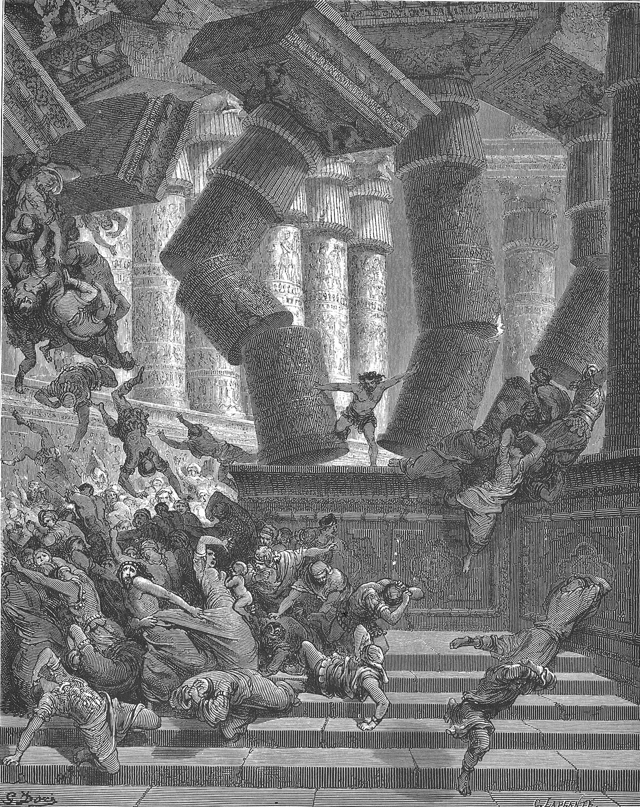 The Death of Samson