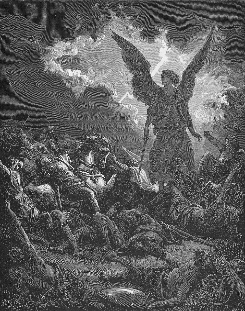 Gustave Doré, Sennacherib's Army Is Destroyed (1866)