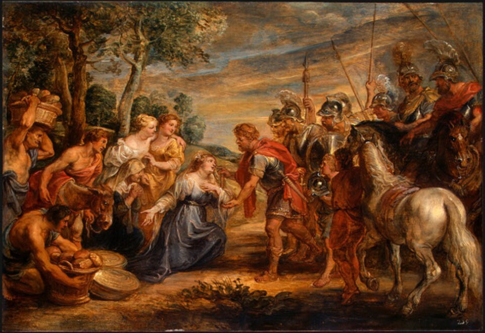 The Meeting of David and Abigail, Peter Paul Rubens