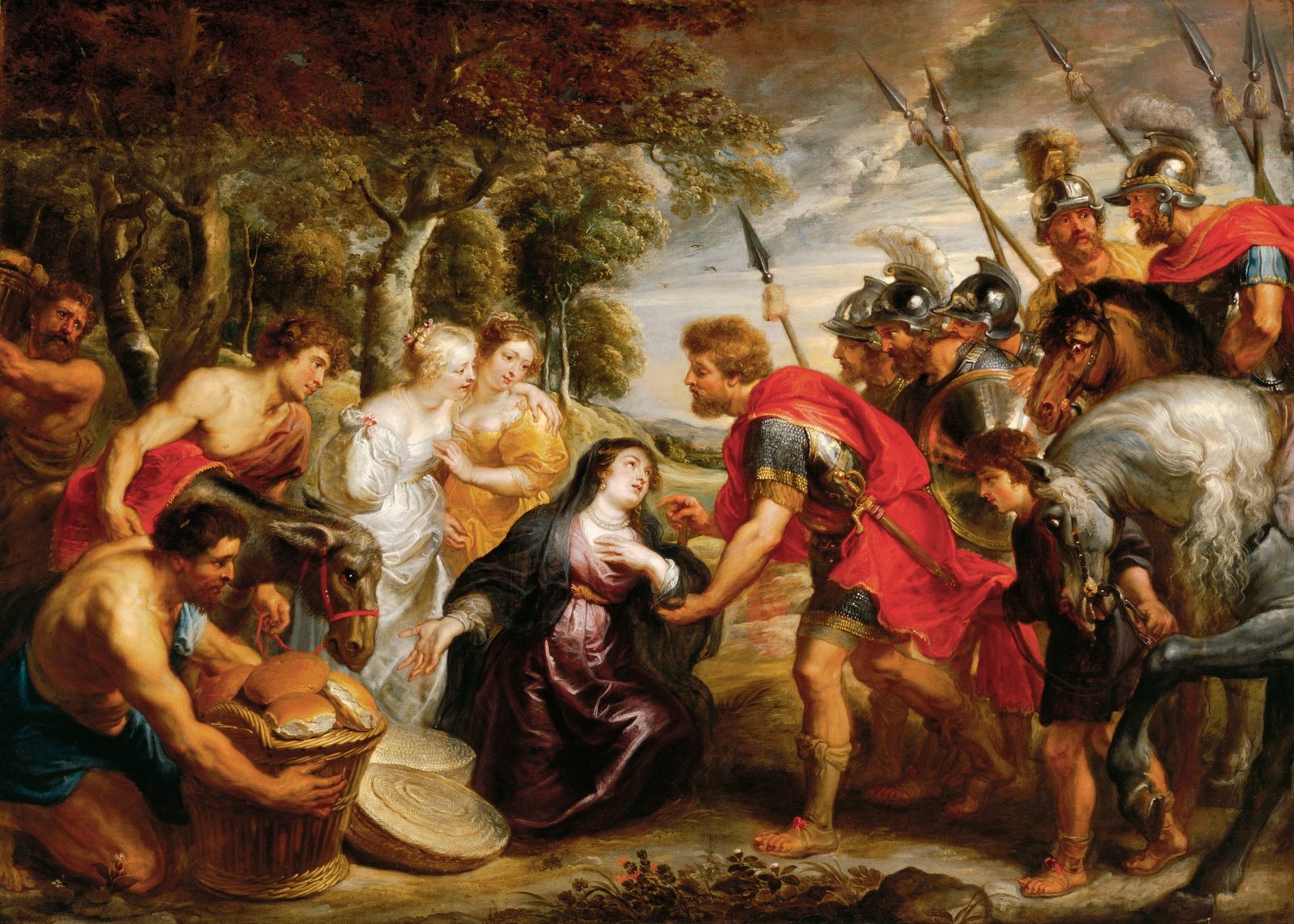 The Meeting of David and Abigail by Peter Paul Rubens