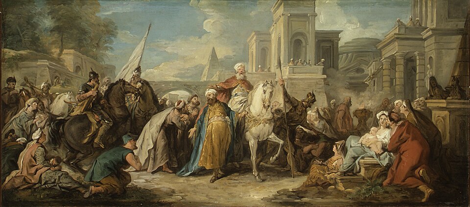 Jean-François de Troy, The Triumph of Mordecai (c. 1736)