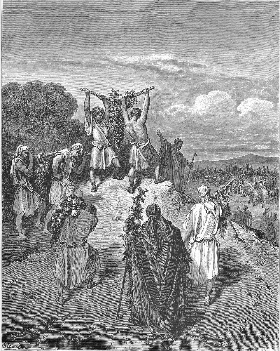 Gustave Doré, The Spies Return from the Promised Land (1866)