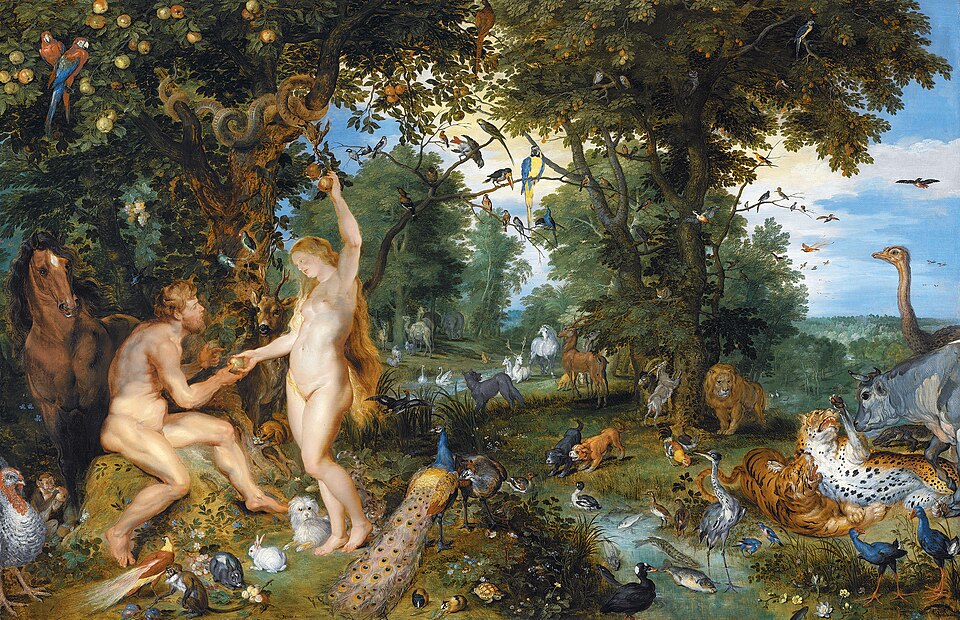 The Garden of Eden with the Fall of Man, Peter Paul Rubens and Jan Brueghel the Elder
