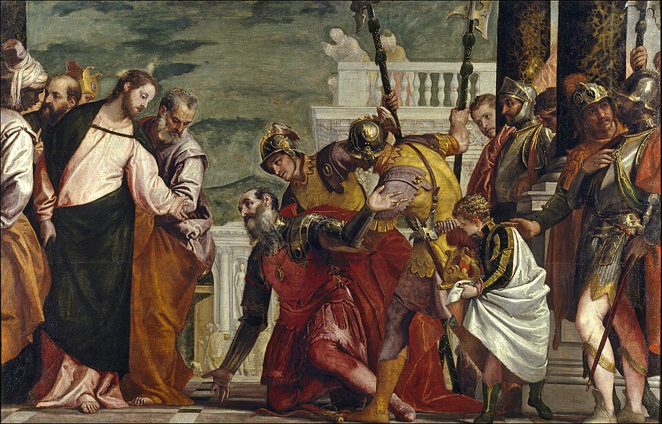 Jesus and the Centurion, Paolo Veronese