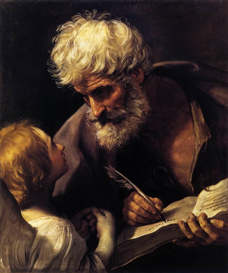 Saint Matthew and the Angel — Guido Reni