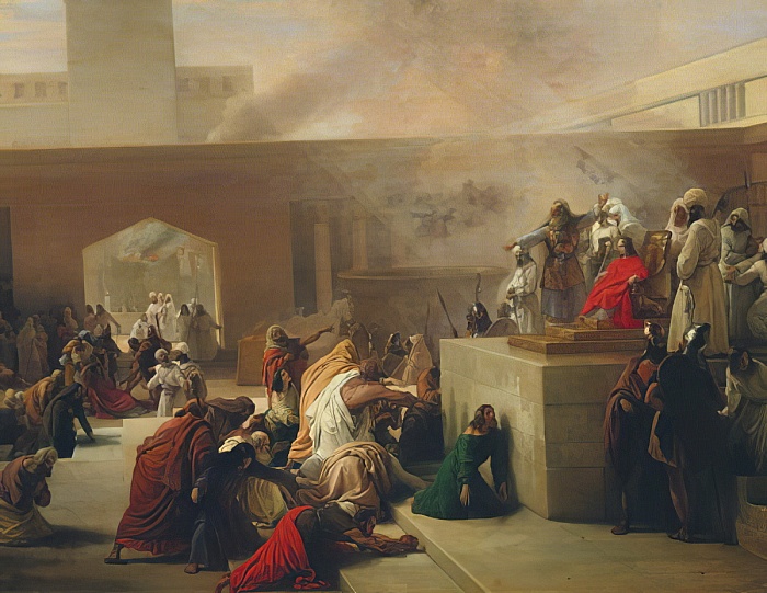 The Coronation of Joash, Francesco Hayez