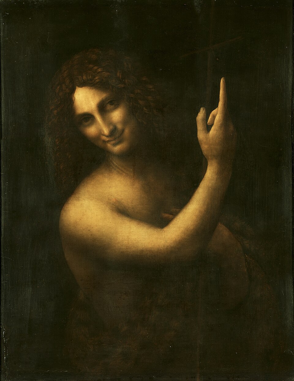 Saint John the Baptist, Leonardo da Vinci