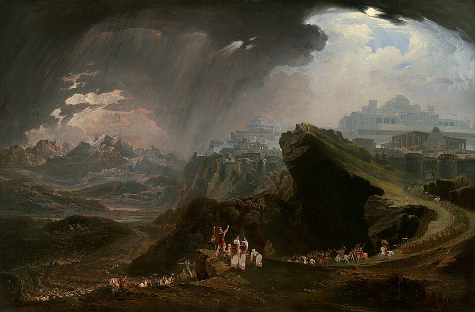 Joshua Commanding the Sun to Stand Still upon Gibeon, John Martin