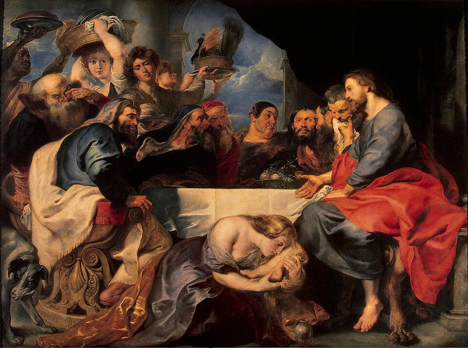 Christ at Simon the Pharisee, Peter Paul Rubens