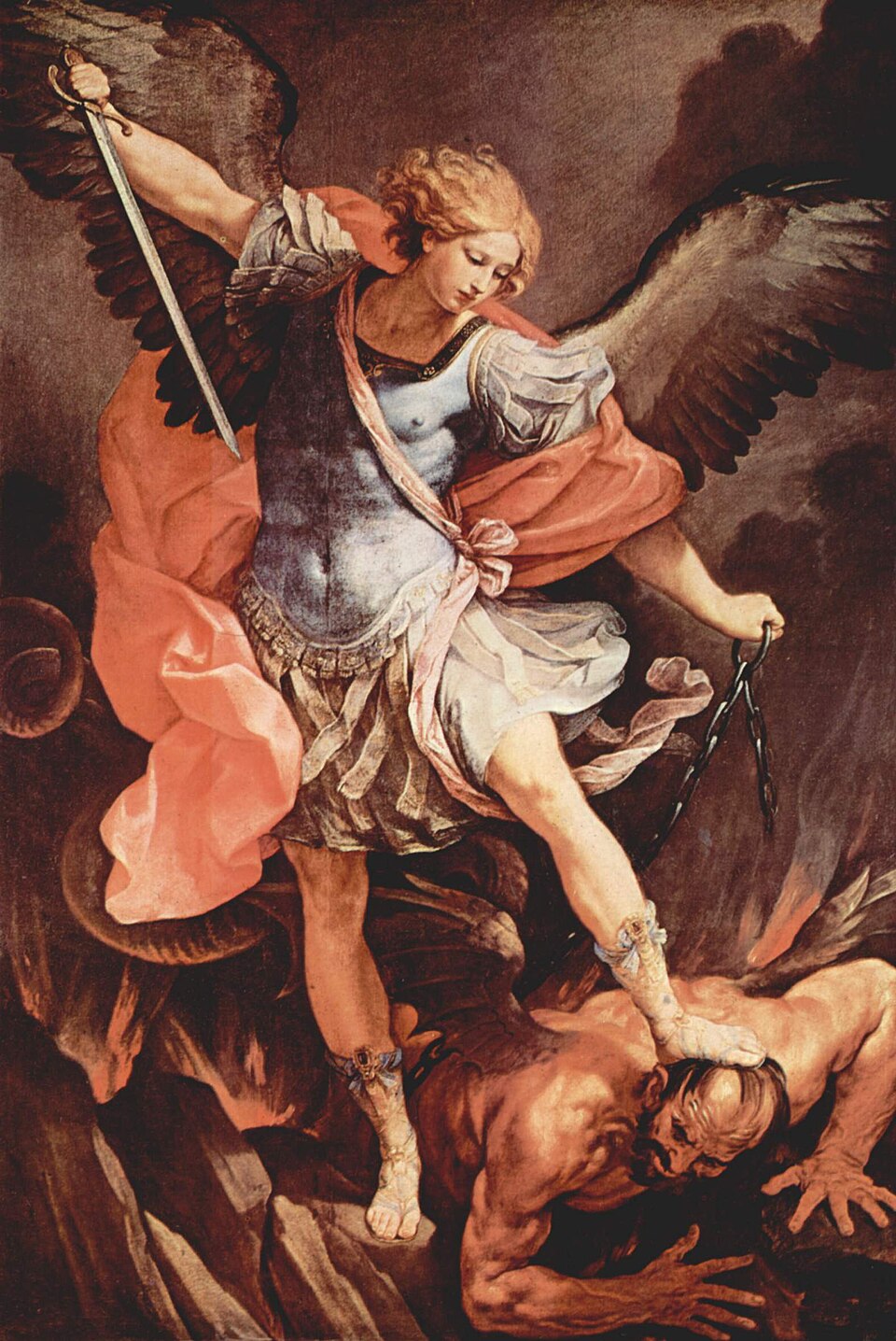 The Archangel Michael Defeating Satan, Guido Reni