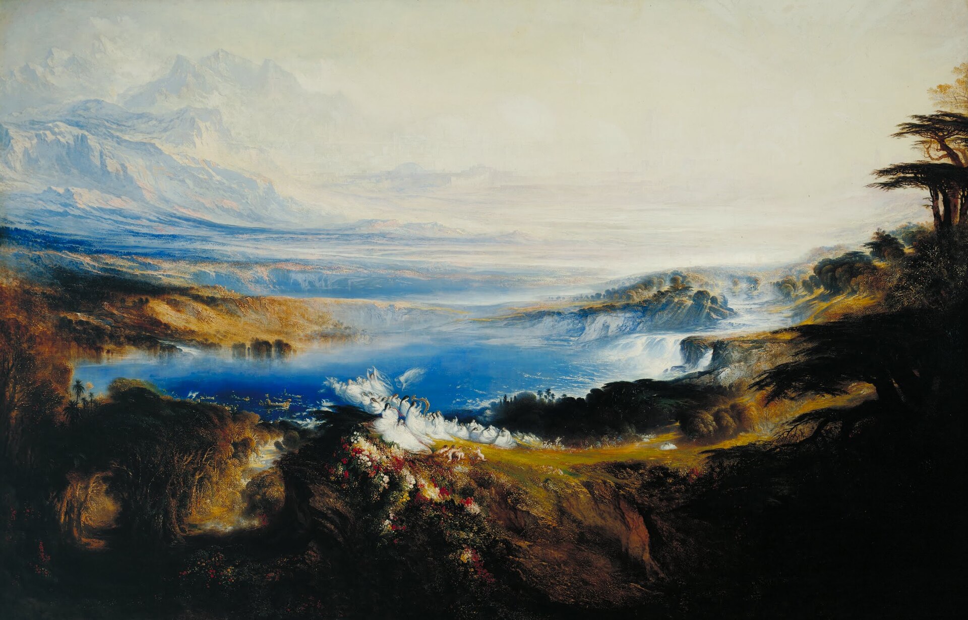 The Plains of Heaven. John Martin, 1851–1853