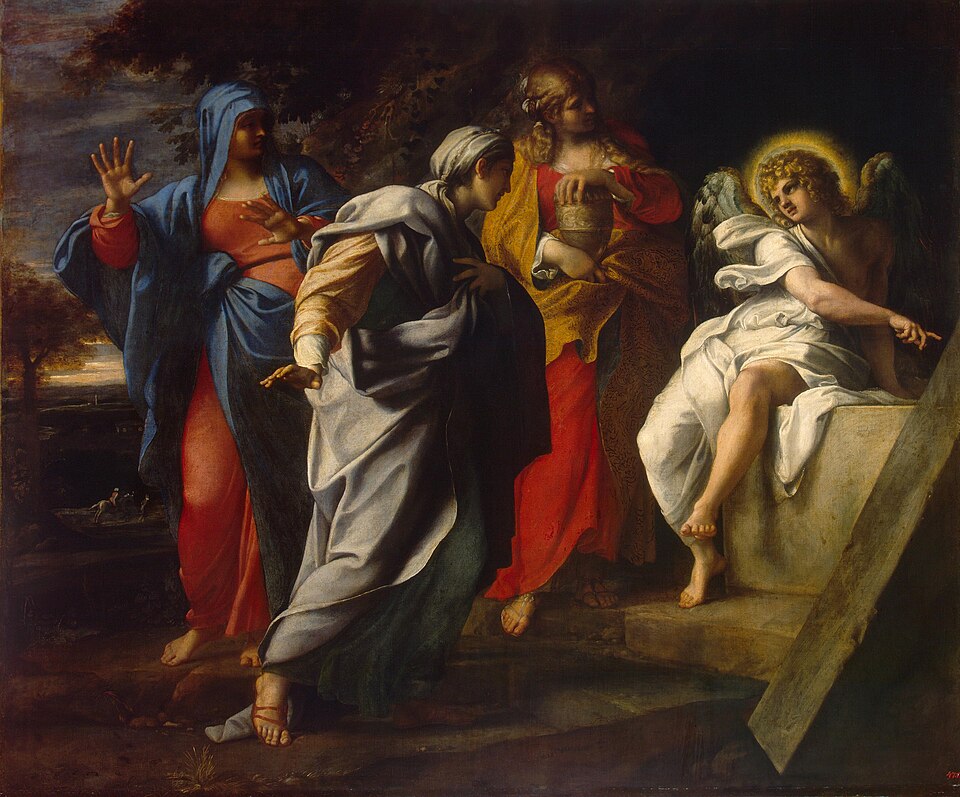 Annibale Carracci, The Holy Women at Christ's Tomb (c. 1595)
