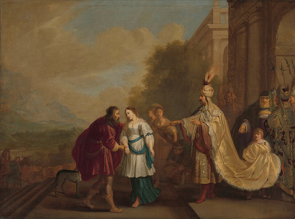Isaac Isaacsz, Pharaoh Gives Sarah Back to Abraham (1640)