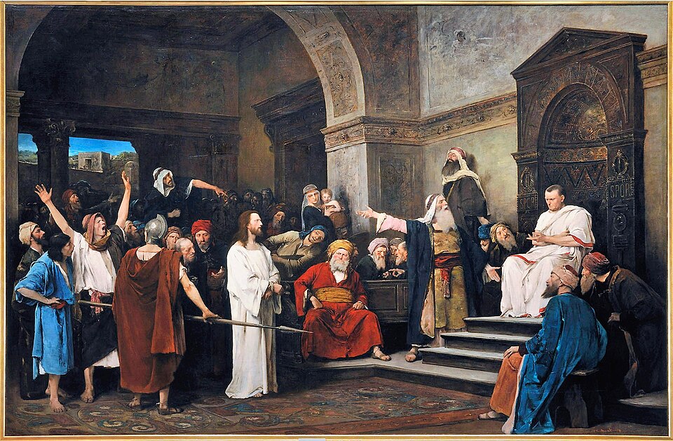 Mihály Munkácsy, Christ Before Pilate (1881)