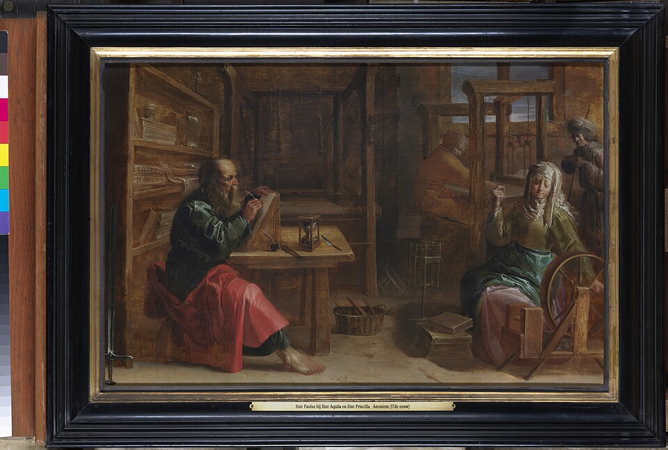 unknown, Paul in the House of Saints Aquila and Priscilla (1616-1651)