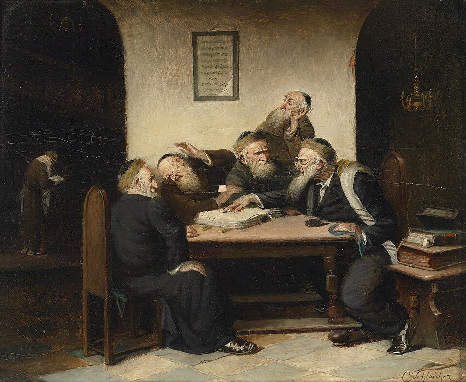 A Dispute from the Talmud — Carl Schleicher