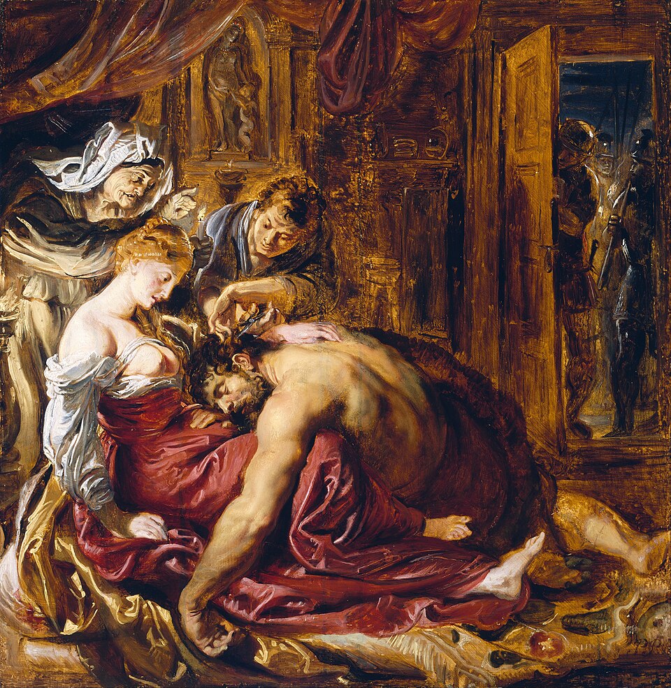 Samson and Delilah, Peter Paul Rubens
