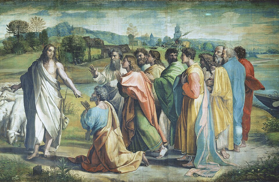 Christ's Charge to Peter — Raphael