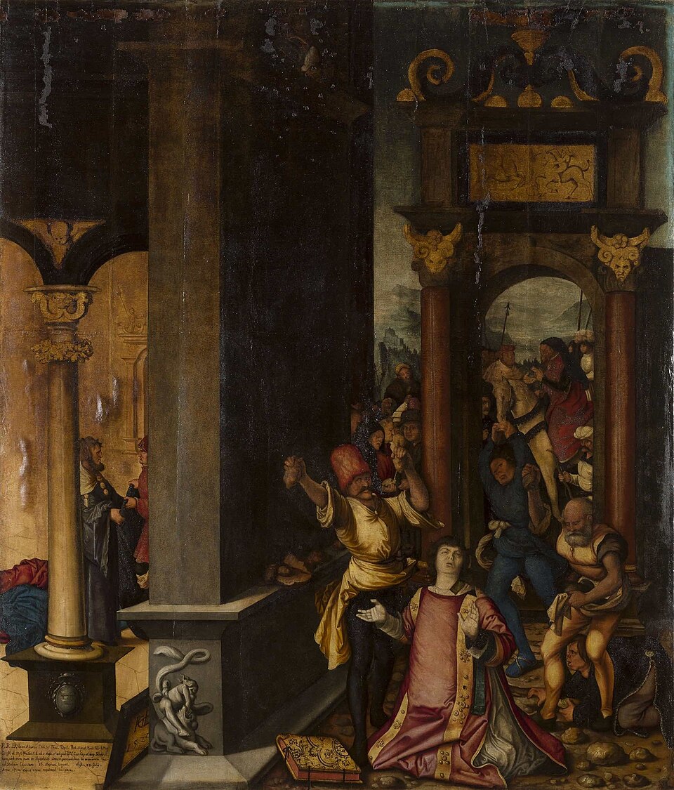 The Stoning of Saint Stephen, Hans Baldung