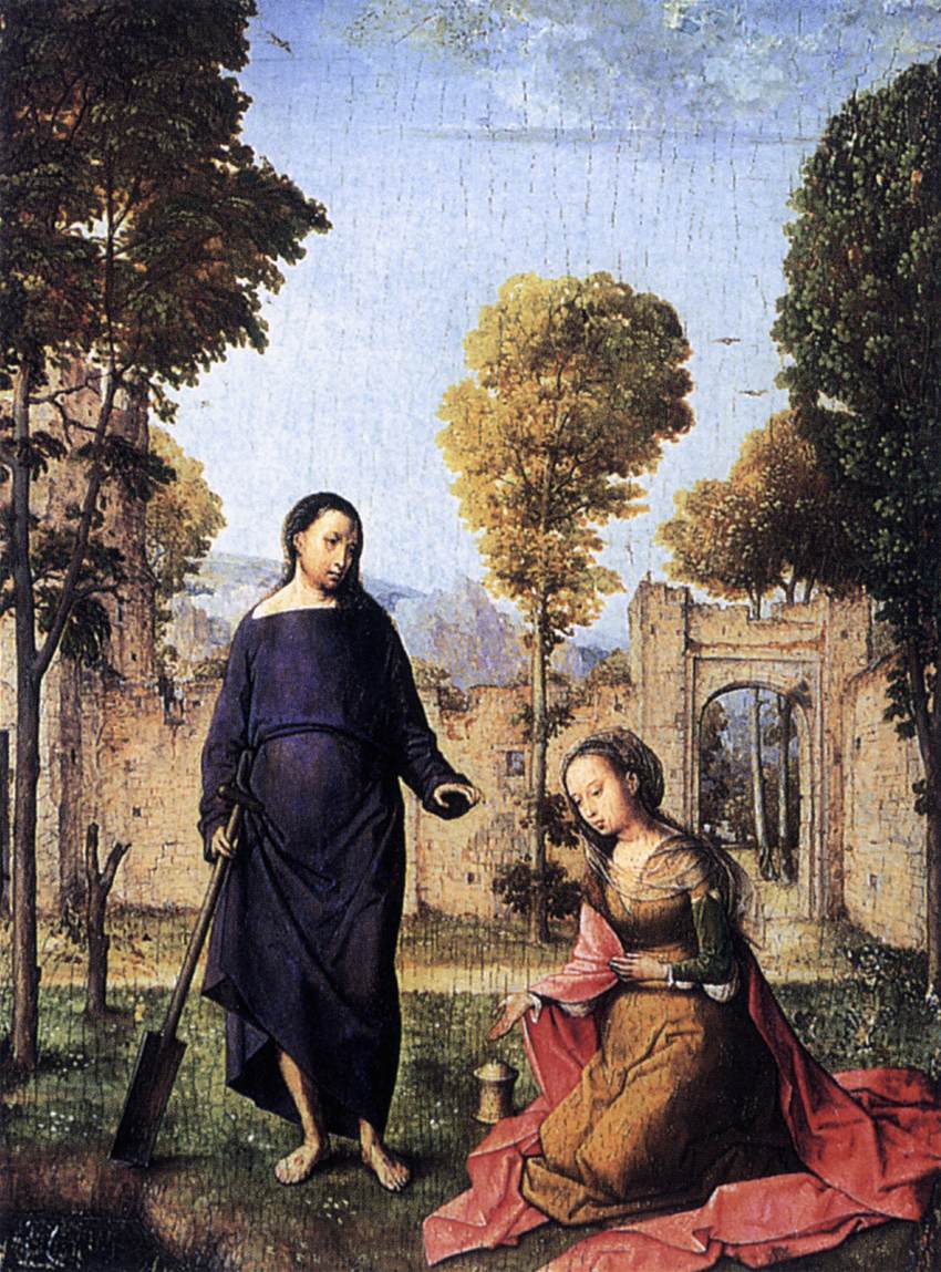 Juan de Flandes, Christ Appearing to Mary Magdalen in the garden