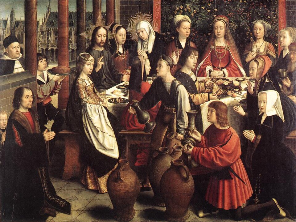 The Marriage at Cana — Gerard David
