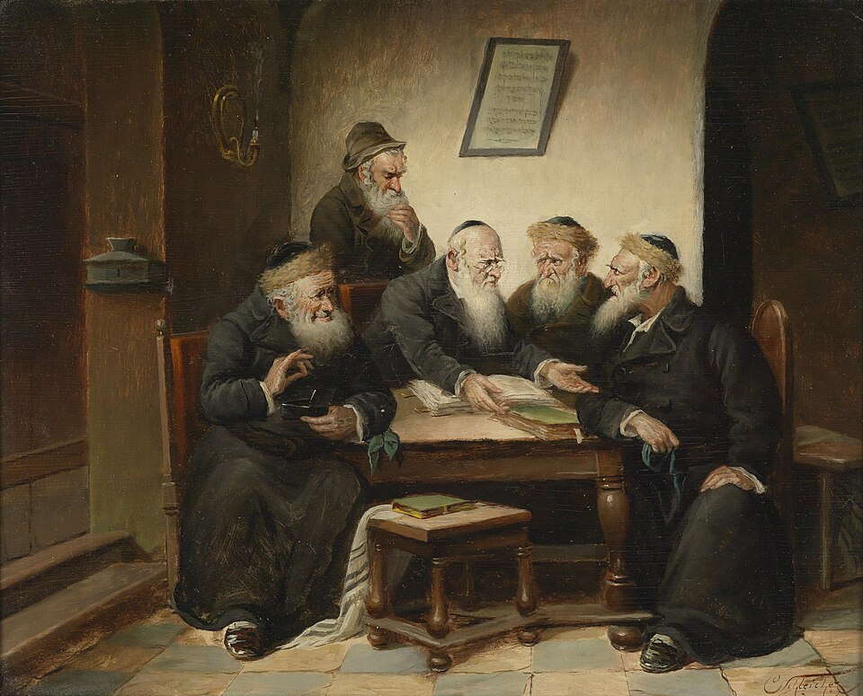 At the Rabbi’s — Carl Schleicher