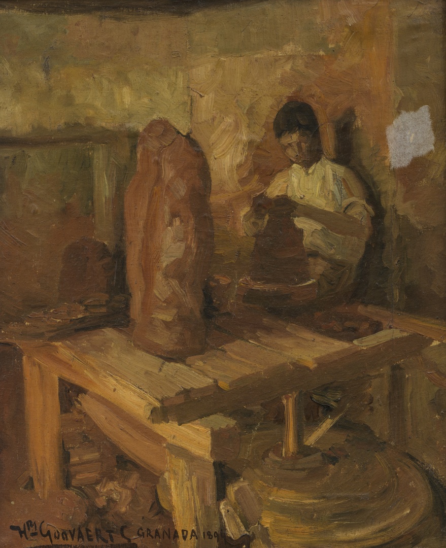 A Potter in Granada — Henri Goovaerts
