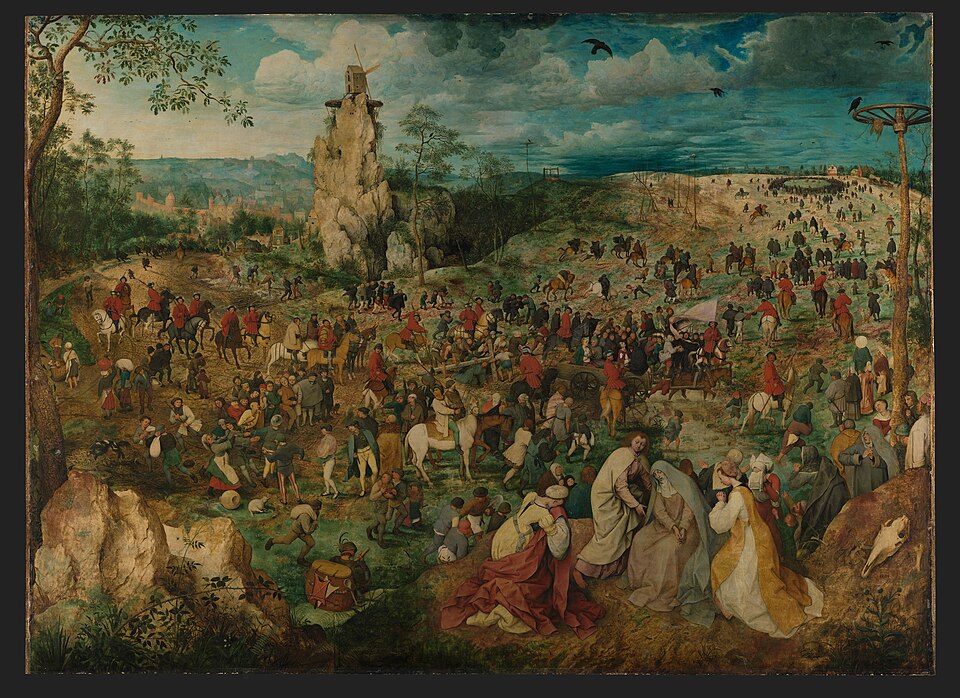 The Procession to Calvary — Pieter Bruegel the Elder