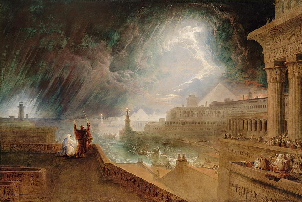 The Seventh Plague of Egypt — John Martin