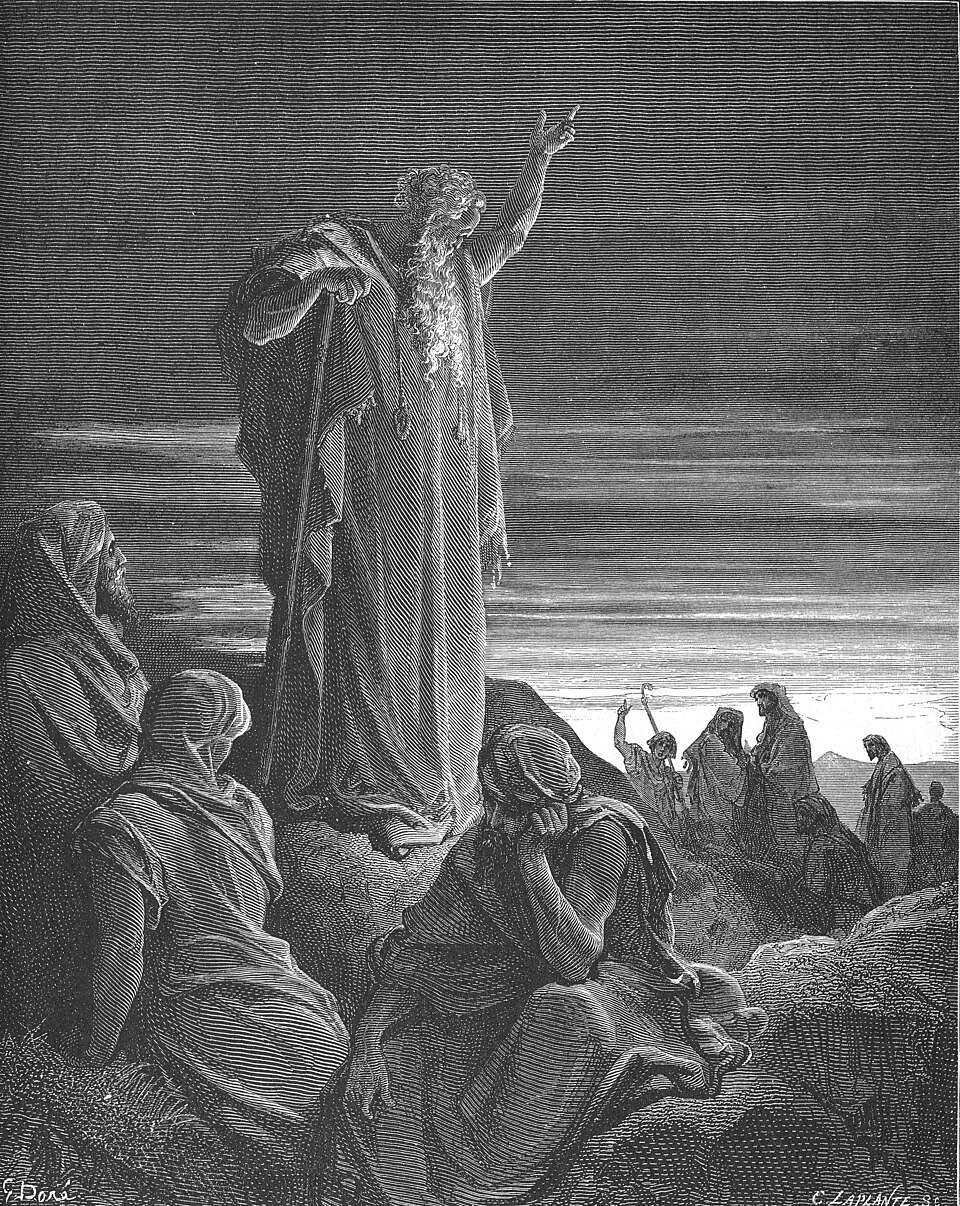 The Prophet Ezekiel — Gustave Doré