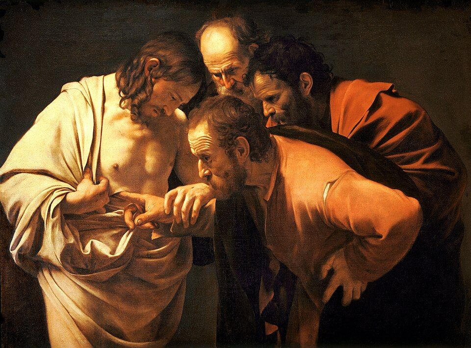 The Incredulity of Saint Thomas, Caravaggio