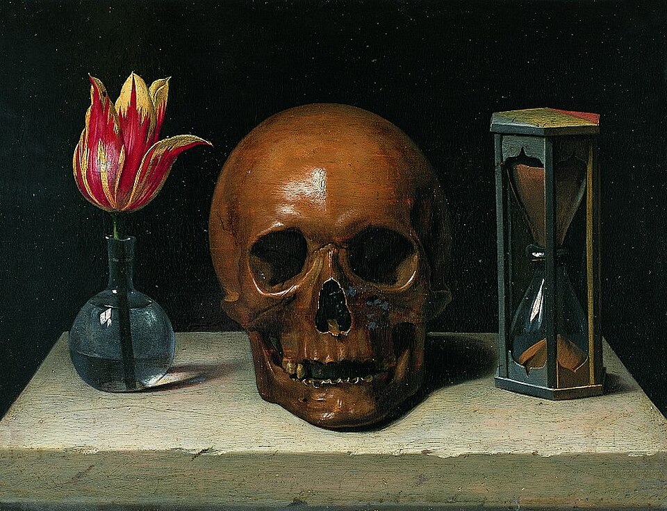 Still-Life with a Skull (Vanitas) — Philippe de Champaigne