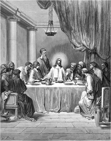 Jesus and the Disciples at the Last Supper